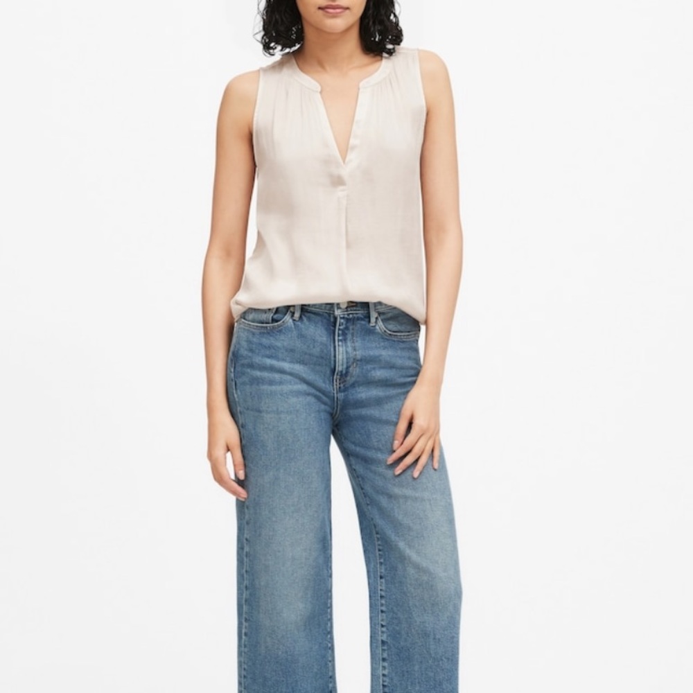 Banana Republic Soft Satin Tank